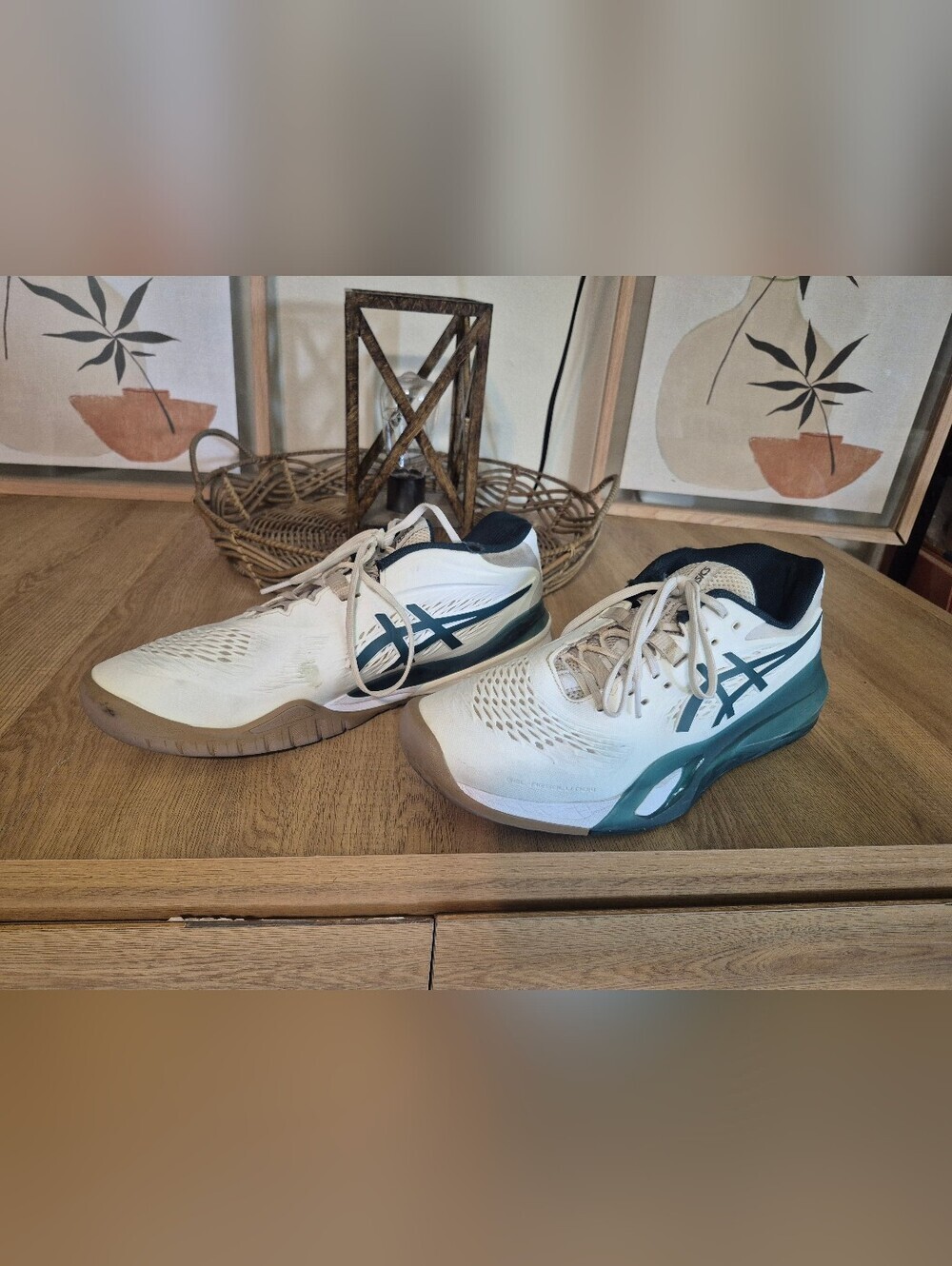 ASICS Men's Low-Top Athletic Sneakers(check Second Photo To Detail)